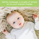 Soothing cheek oil for teething babies